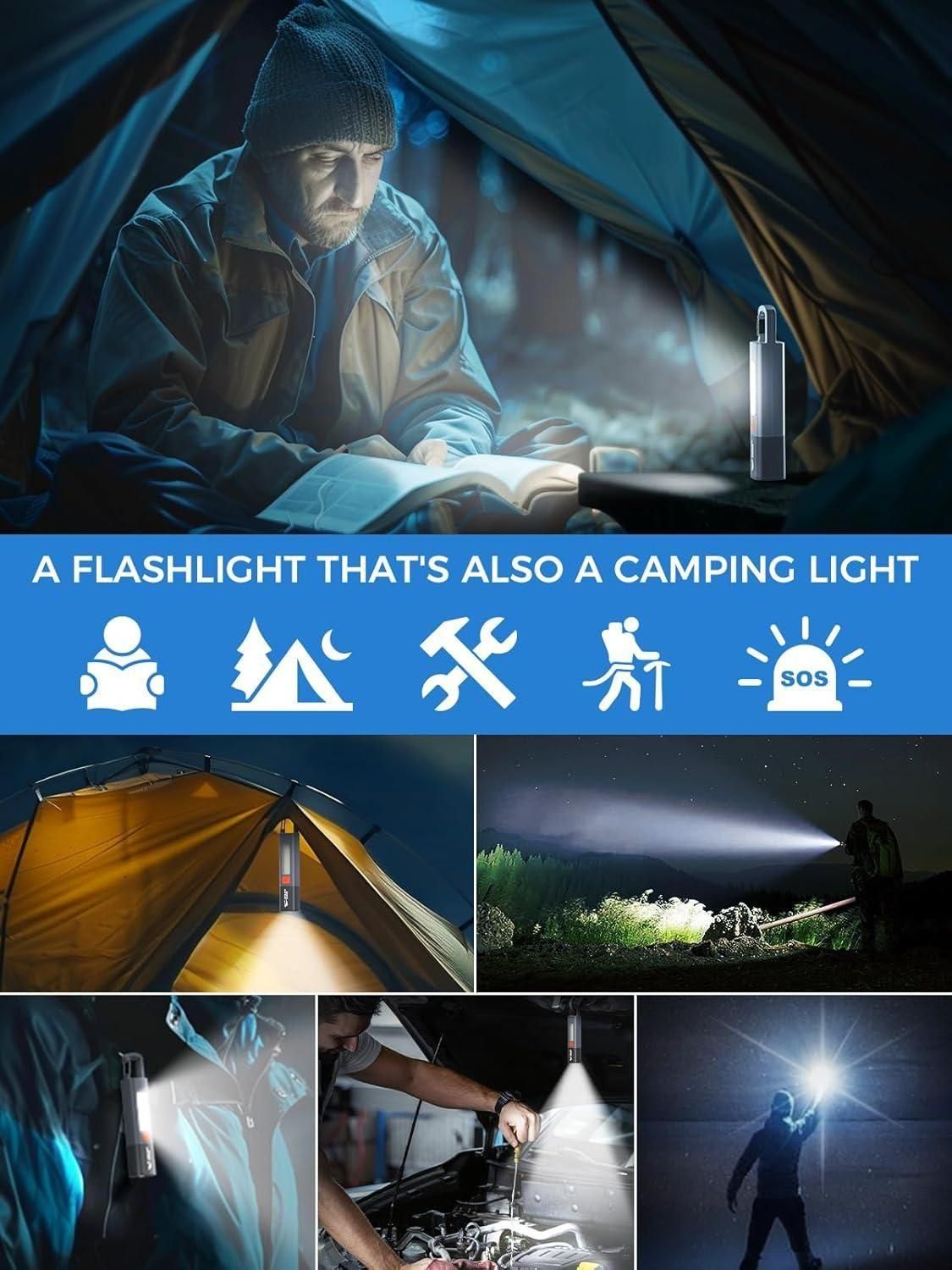 π¦ USB Charging Portable Outdoor EDC Torch