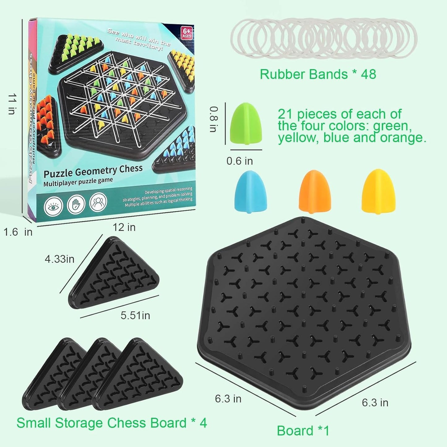 🎲 Chain Triangle Chess Game – Fun, Smart & Engaging Strategy | Family Fun | Skill-Building