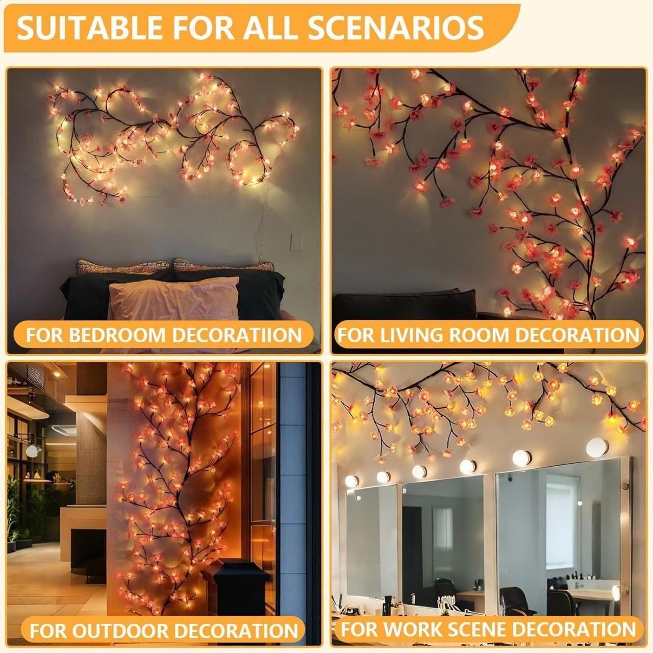 ๐ธ๐ก Cherry LED Tree Branch Lights