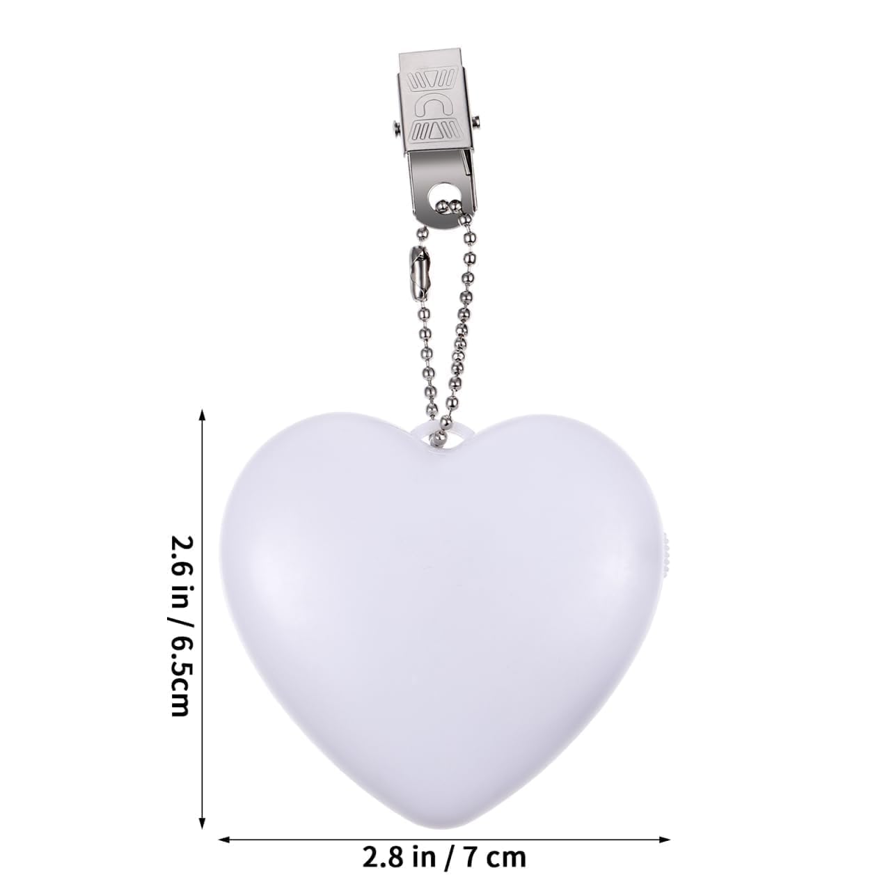 ❤️ Sensor Touch Heart Light – Mini LED Night Light for Bags & More