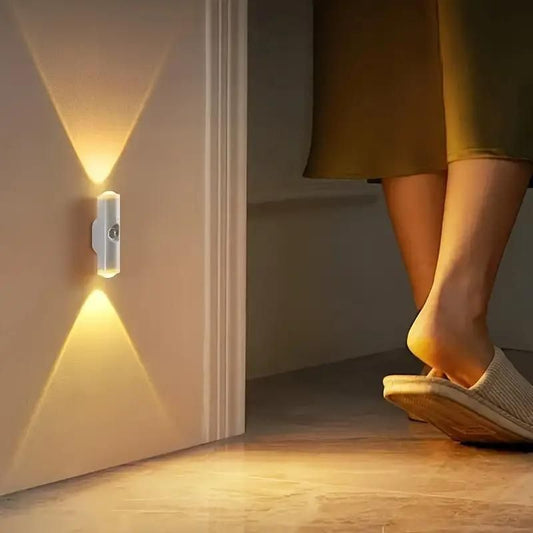 🏔️ Up & Down Lit Hill Shape Sensor LED Wall Light – Modern, Stylish & Ambient Lighting