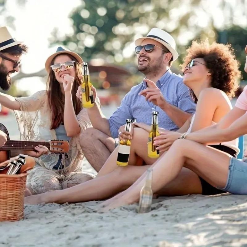 🍷 Stainless Steel Beer Chiller Stick (Pack of 2)