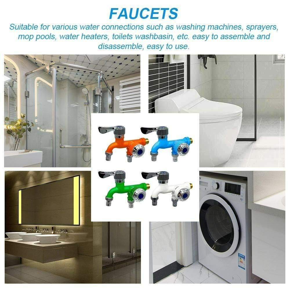 🚰 Dual Control 2-in-1 Multi-Functional Faucet