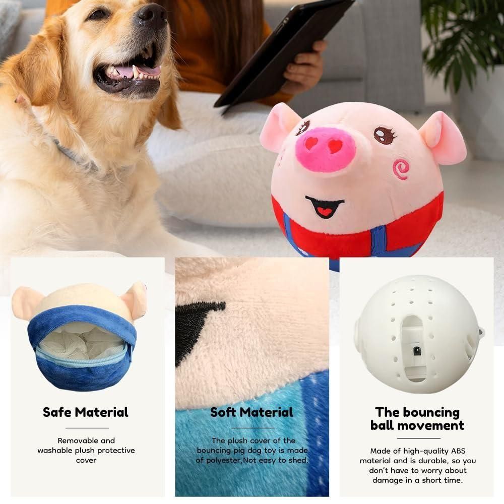 🐷 Dancing Piggy Ball Toy – Fun, Interactive & Exciting Playtime for Dogs