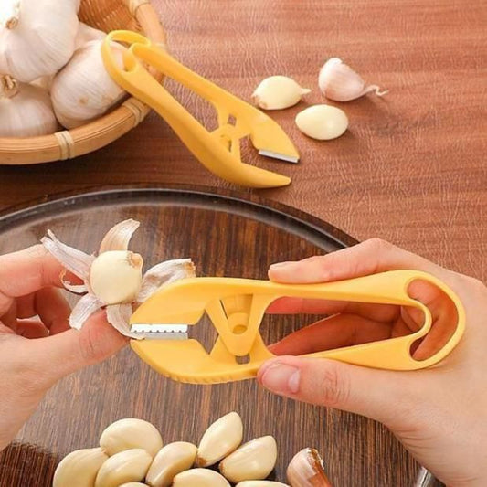 🧄 Manual Garlic Peeler (Pack of 2) – Fast, Easy & Mess-Free Peeling