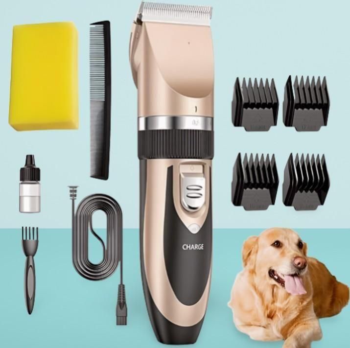 🐾 Pet Grooming Trimmer Set – Quiet, Safe & Easy Grooming