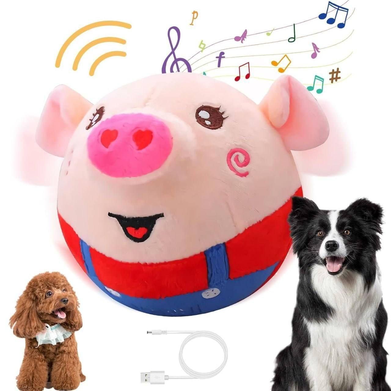 🐷 Dancing Piggy Ball Toy – Fun, Interactive & Exciting Playtime for Dogs
