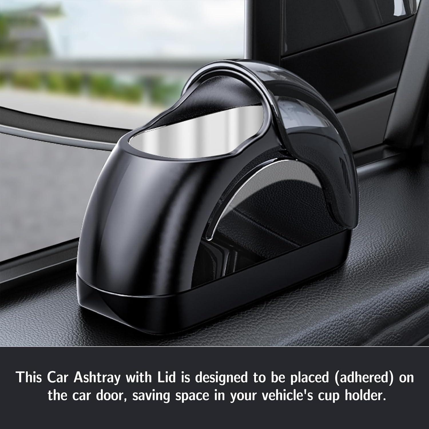 🚗 Portable Car Ashtray – Smokeless, Stylish & Space-Saving