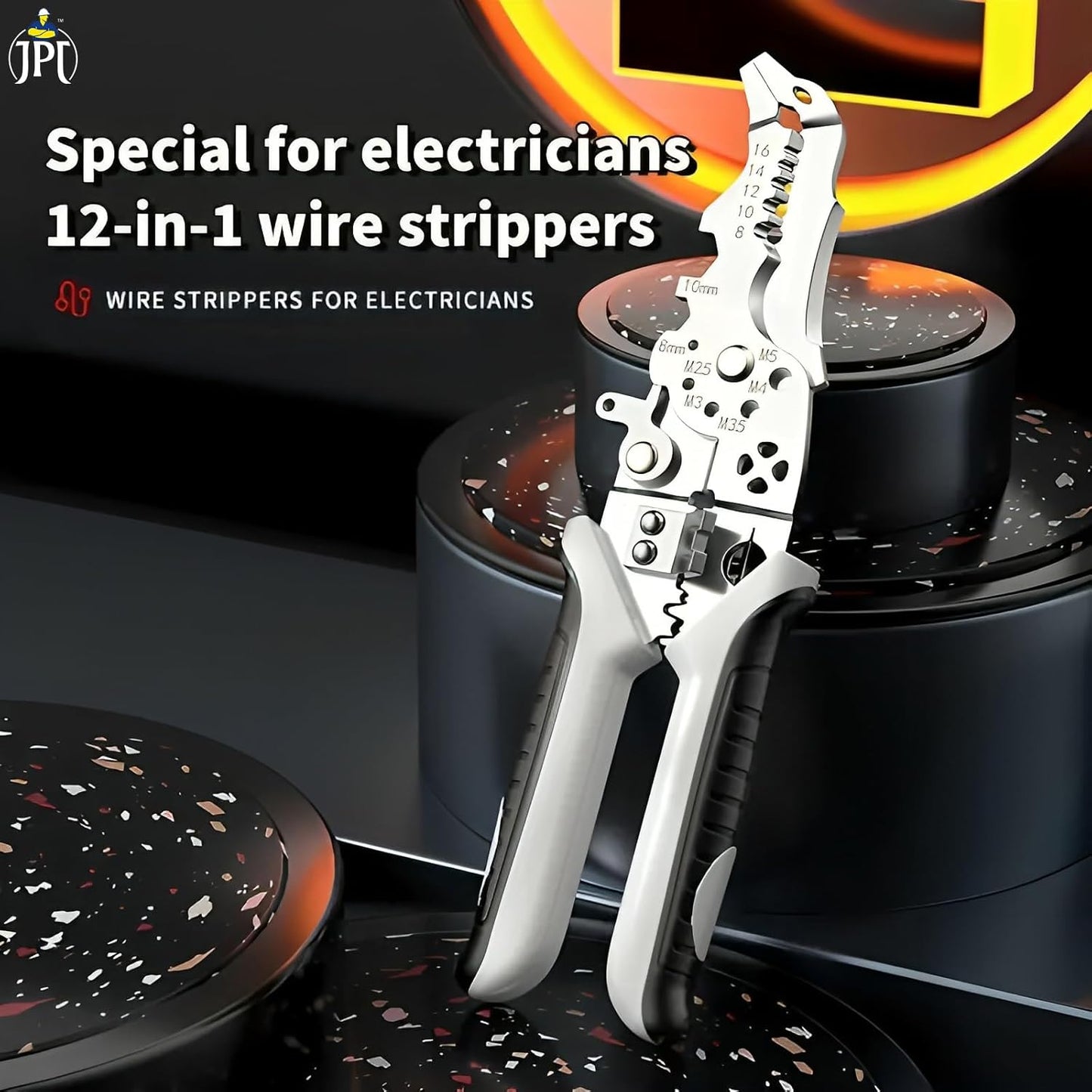 🔧⚡ Electrician Pliers Crimping Tool