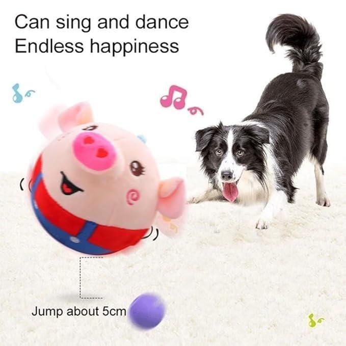 🐷 Dancing Piggy Ball Toy – Fun, Interactive & Exciting Playtime for Dogs