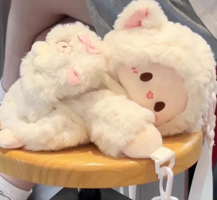 🧸 Cute Lamb Plush Bag (Small) – Soft, Adorable & Perfect for Daily Use