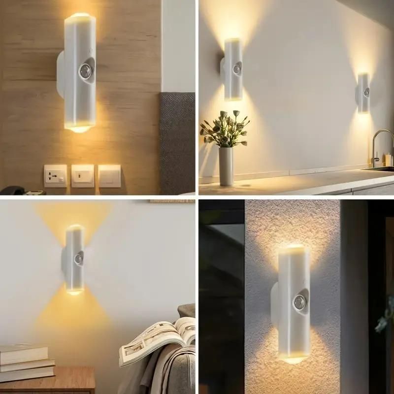 🏔️ Up & Down Lit Hill Shape Sensor LED Wall Light – Modern, Stylish & Ambient Lighting