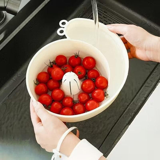 🌀 Snail Shape Drain Basket – Smart, Handy & Multi-Purpose