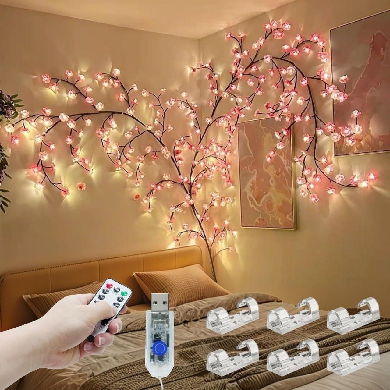 🌸💡 Cherry LED Tree Branch Lights