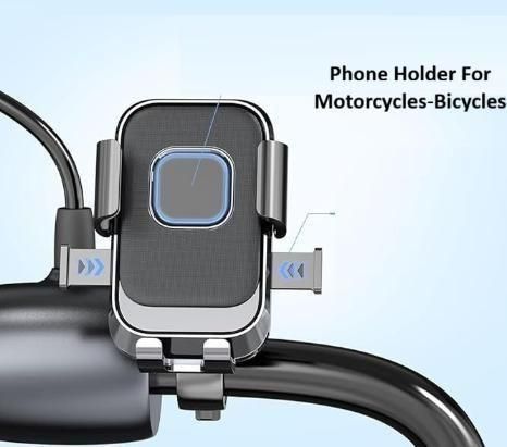 📱 Motorcycle & Bicycle Phone Holder – Secure, Stable & Waterproof